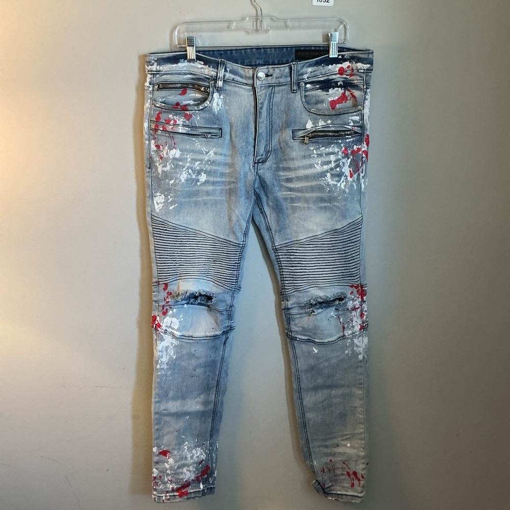 Rockstar Original Natural Selection 2.0 Jeans Ultra Slim 34 Rsm214-Alvaro